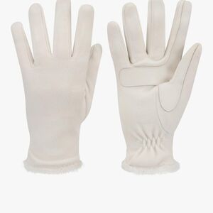 Cozy Cream Winter Gloves
